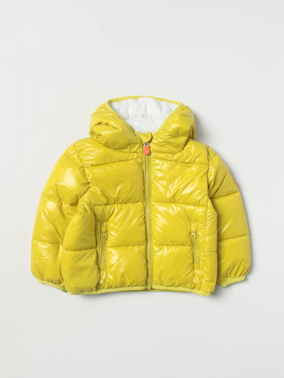 Shop Save The Duck Jacket  Kids Color Green