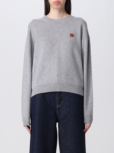 Shop Kenzo Sweater  Woman Color Grey