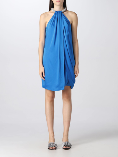 Shop Stella Mccartney Dress  Woman Color Blue