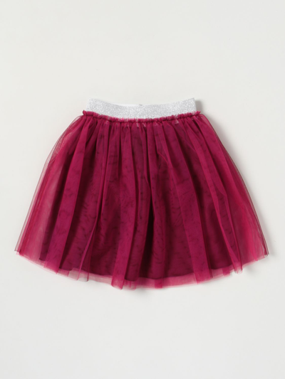 Shop Il Gufo Skirt  Kids Color Red