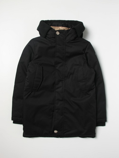 Shop Woolrich Jacket  Kids Color Black