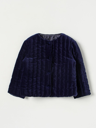 Shop Il Gufo Jacket  Kids In Blue