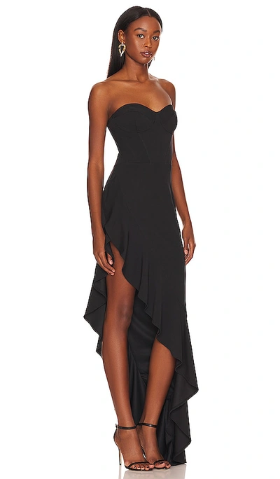 Shop Katie May Esmeralda Gown In Black