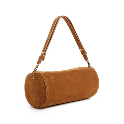 Shop Jérôme Dreyfuss Louis Leather Handbag In Brown