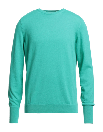 Shop Drumohr Sweaters In Emerald Green