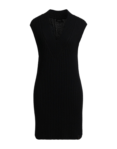 Shop Ottod'ame Woman Sweater Black Size 4 Acrylic, Wool, Viscose, Alpaca Wool, Polyester