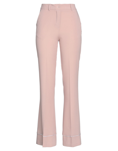 Shop Marc Ellis Woman Pants Blush Size 6 Polyester, Elastane In Pink