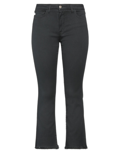 Shop 2w2m Woman Pants Black Size 30 Cotton, Lyocell, Elastomultiester, Elastane