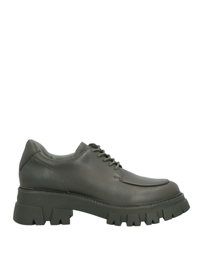 Shop Ash Lace-up Shoes In Military Green