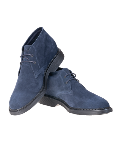 Shop Hogan H576 Ankle Boot In Blue