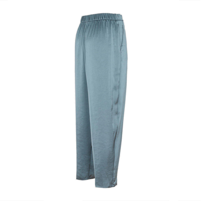 Shop Theory Elasticated-waistband Trousers In Gnawed Blue