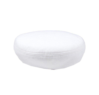 Shop Alberta Ferretti Panelled Baker Cap In Bianco