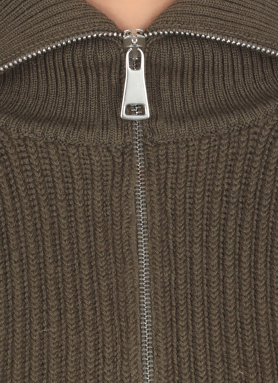 Cardigans Andreādamo - Ribbed knit zip-through cardigan