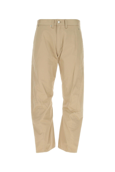 Shop Junya Watanabe Beige Cotton Pant