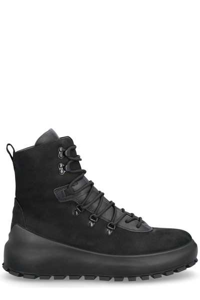 Shop Stone Island Lace-up Boots