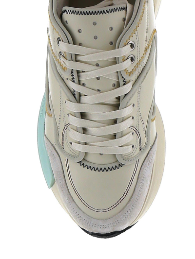 Shop Oamc Natural White Sneakers