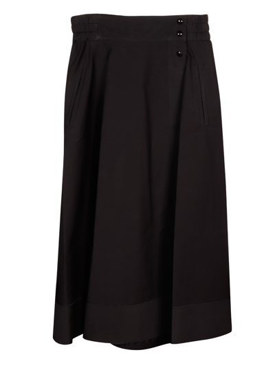 Shop Khaite Olga Skirt In Black