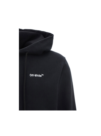 Shop Off-white Hoodie In Nero