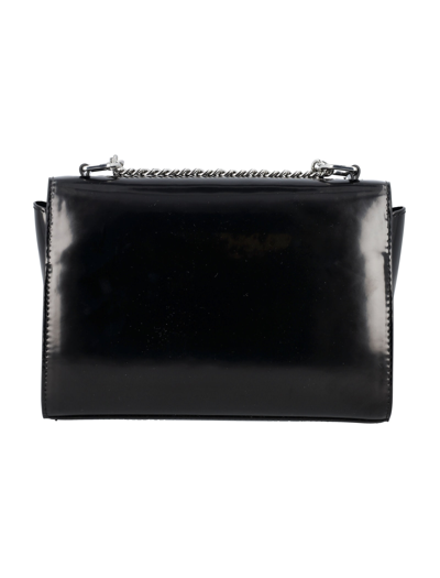 Msgm Mini Clic Bag In Black