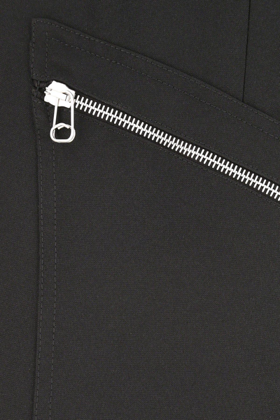 Shop Oamc Black Polyester Wide-leg Pant