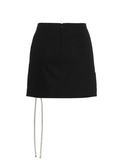 Shop Giuseppe Di Morabito Back Zip Mini Skirt In Black