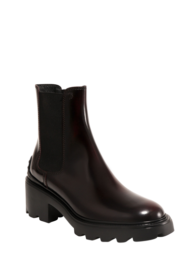 Shop Tod's Ankle Boots In Mosto