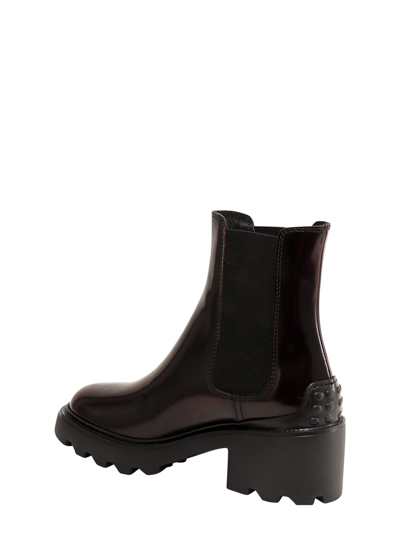 Shop Tod's Ankle Boots In Mosto