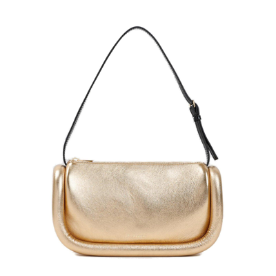 Shop Jw Anderson The Bumper Zipped Shoulder Bag In Oro
