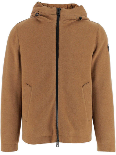 Shop Woolrich Blend Pacific Zip-up Jacket