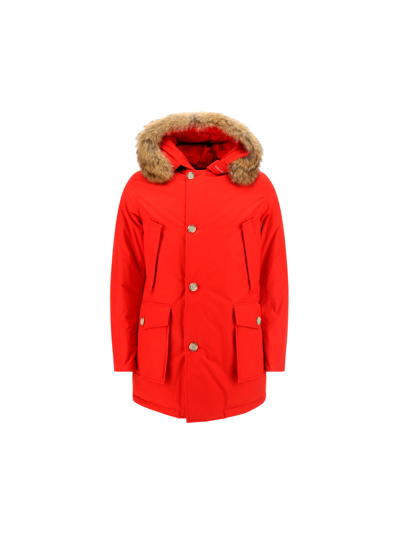 Woolrich Parka Arctic Jacket In Rosso | ModeSens