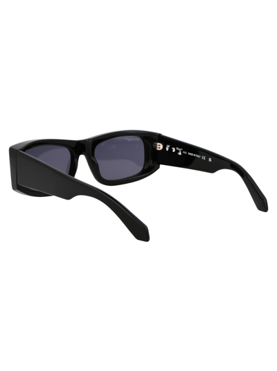 Shop Off-white Lucio Sunglasses In Nero Grigio Scuro