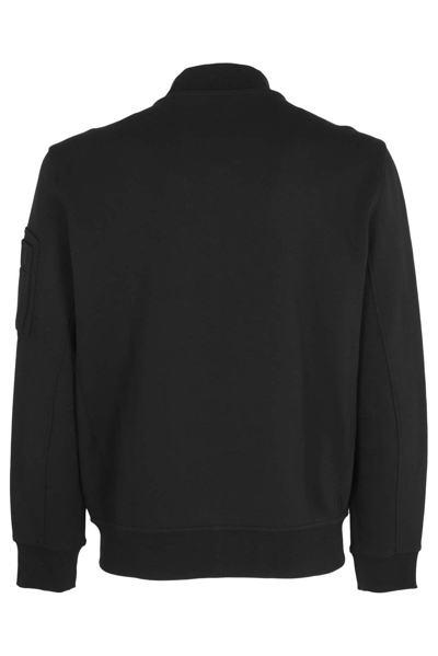Shop Polo Ralph Lauren Pony Zip-up Sweatshirt In Black