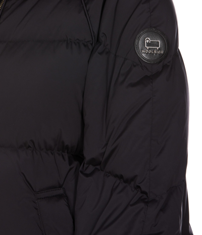 Shop Woolrich Alsea Down Jacket In Black