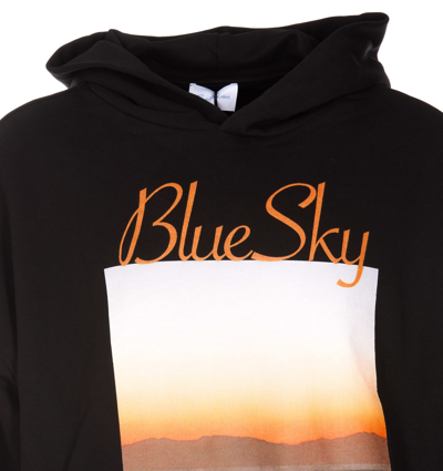 Shop Blue Sky Inn Sunset Bowl Hoodie In Black