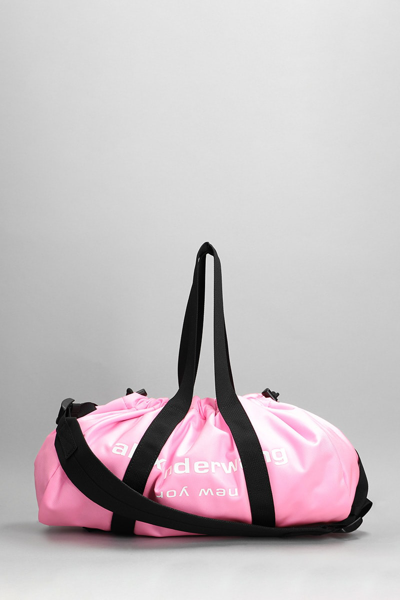 Shop Alexander Wang Duffle Shoulder Scarpe Sport In Rose-pink Polyester