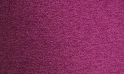 Beyond Yoga Spacedye Out Of Pocket High Waisted Midi Legging In Magenta Heather In Aubergine-beet