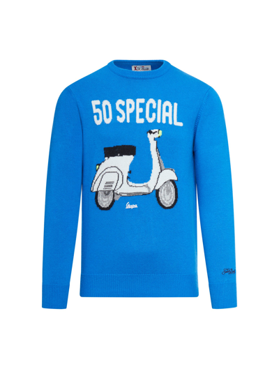 Shop Mc2 Saint Barth "50 Special" Jersey In Blue