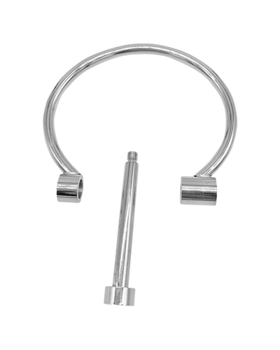 Adornia 14k Gold-plated Screw Closure Bangle Bracelet