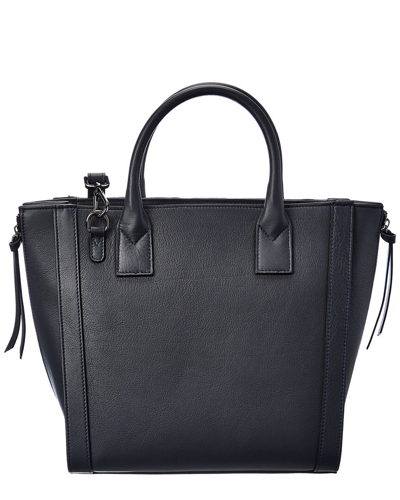 Shop Valentino By Mario Valentino Charmont Matelasse Leather Tote In Blue