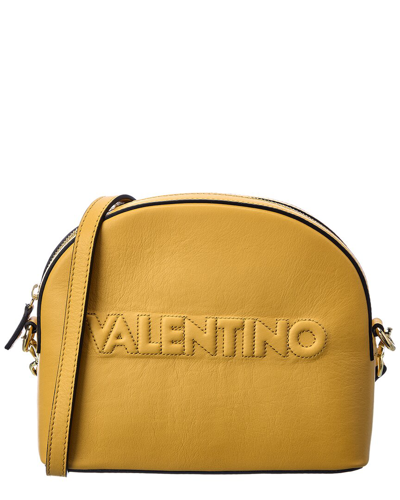 Valentino By Mario Valentino Diana Embossed Leather Crossbody In Yellow |  ModeSens
