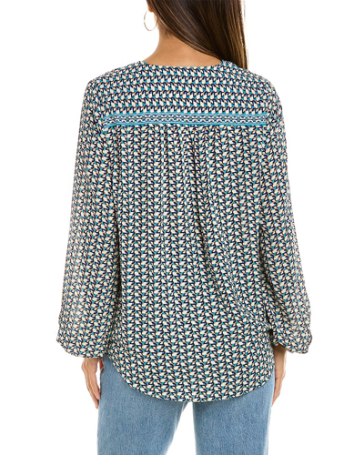 Shop Max Studio Crepe Blouse In Nocolor