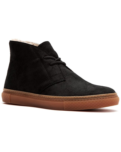 Shop Frye Essex Suede Chukka In Black