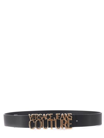 Shop Versace Jeans Couture Belt In Nero
