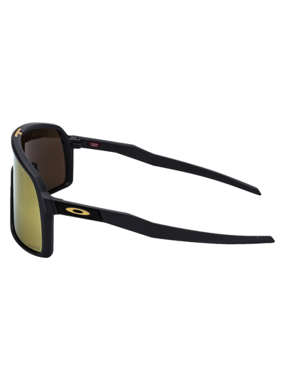 Shop Oakley Sutro Sunglasses In 940605 Matte Carbon