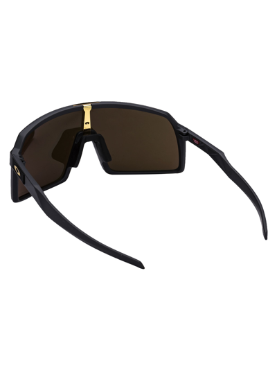 Shop Oakley Sutro Sunglasses In 940605 Matte Carbon
