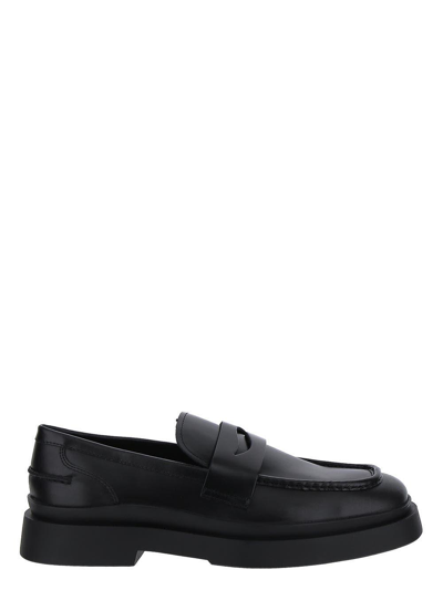 Shop Vagabond Mike Loafers In Nero