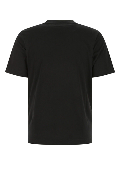 Shop Dries Van Noten Black Cotton T-shirt