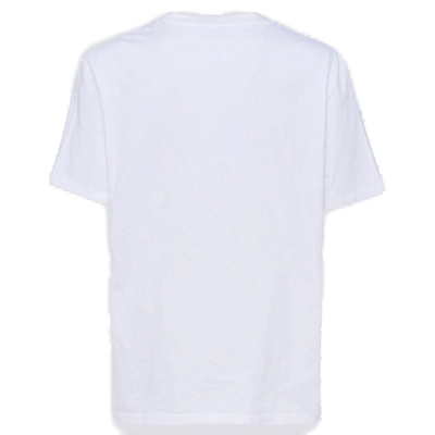Shop Isabel Marant Logo Printed Crewneck T-shirt In White