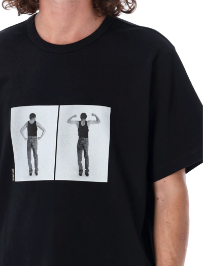 Shop Helmut Lang Photo T-shirt In Black