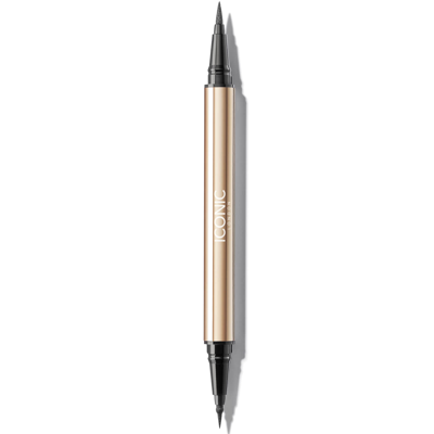 Shop Iconic London Enrich And Elevate Eyeliner - Black 2 X 0.4ml